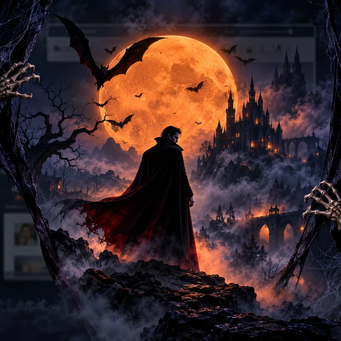 Aperçu de l’outil Animations Halloween pour site web